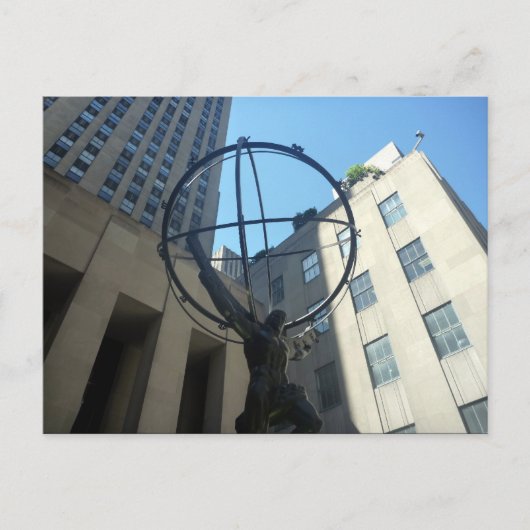 Atlas Postkarte (Vorderseite)