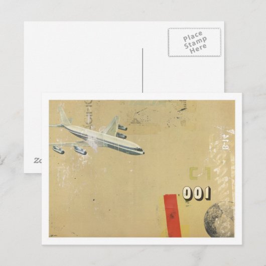 Atlas Postkarte (Vorne/Hinten)