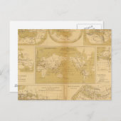 Atlas Postkarte (Vorne/Hinten)