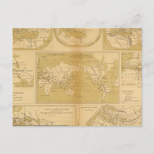 Atlas Postkarte (Vorderseite)