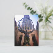 Atlas-Rockefeller Postkarte (Stehend Vorderseite)