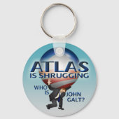 Atlas schrumpft Schlüsselanhänger (Vorderseite)