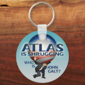 Atlas schrumpft Schlüsselanhänger (Vorderseite)