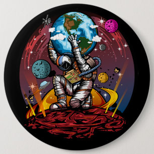 Atlas Space Man Button