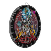 Atlas Space Man Dartscheibe (Vorderseite Links)