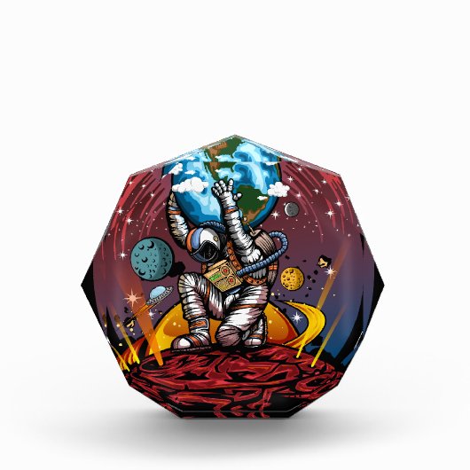 Atlas Space Man Fotoblock (Vorderseite)