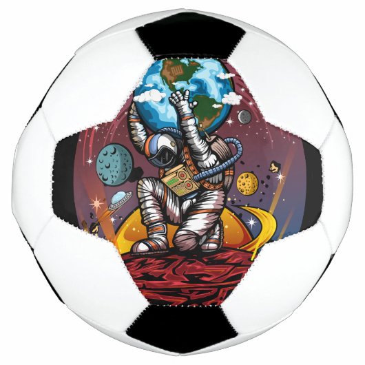 Atlas Space Man Fußball (Vorderseite)