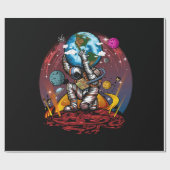 Atlas Space Man Geschenkpapier (Flach)