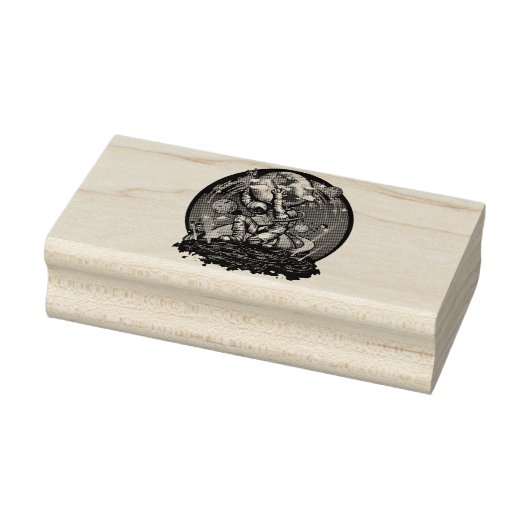 Atlas Space Man Gummistempel (Stempel)