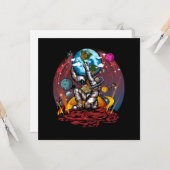 Atlas Space Man Karte (Vorderseite/Rückseite Beispiel)