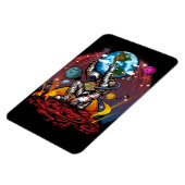 Atlas Space Man Magnet (Linke Seite)