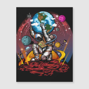 Atlas Space Man Magnetkarte