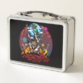Atlas Space Man Metall Brotdose (Rückseite)