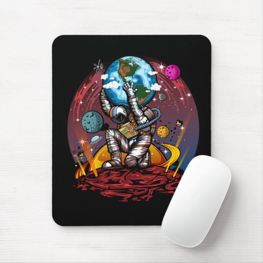 Atlas Space Man Mousepad (Mit Mouse)