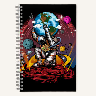 Atlas Space Man Notizblock