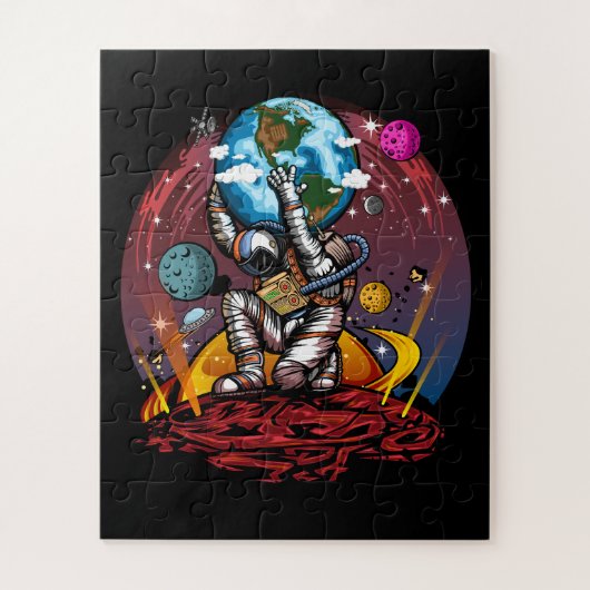 Atlas Space Man Puzzle (Vertikal)