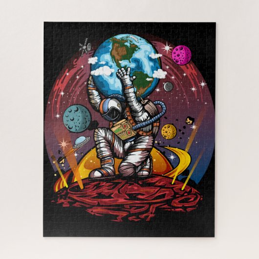 Atlas Space Man Puzzle (Vertikal)