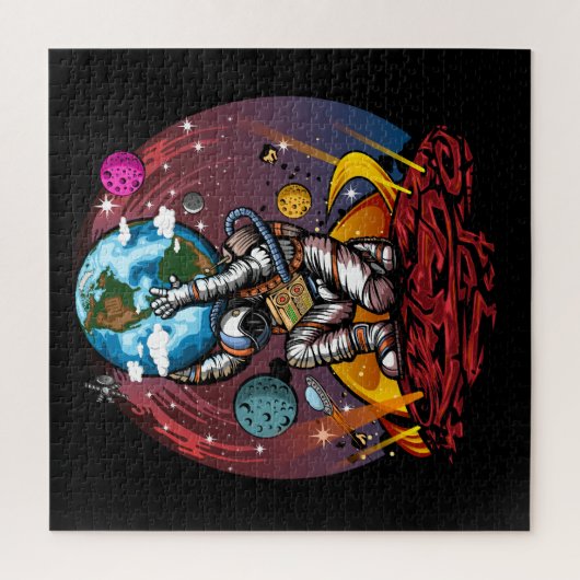 Atlas Space Man Puzzle (Vertikal)