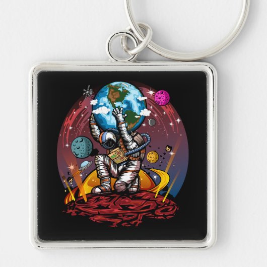 Atlas Space Man Schlüsselanhänger (Vorne)