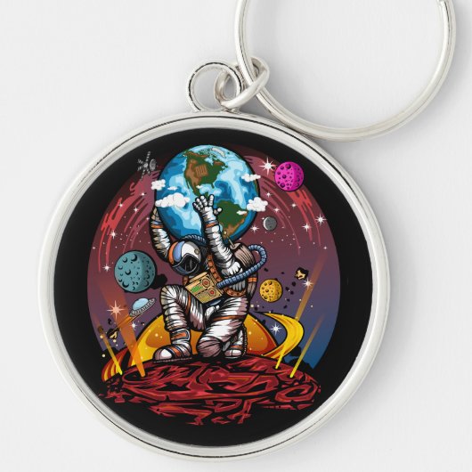 Atlas Space Man Schlüsselanhänger (Vorne)