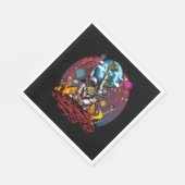 Atlas Space Man Serviette (Ecke)