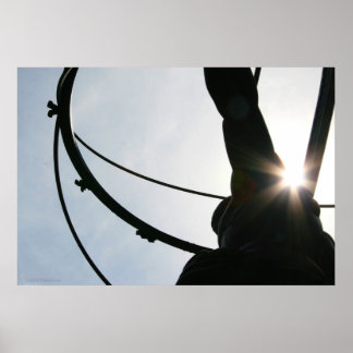 Atlas-Statuenprint Poster