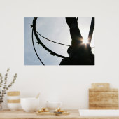 Atlas-Statuenprint Poster (Küche)