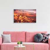 Atlas-Tableau Leinwanddruck (Insitu (Wohnzimmer))