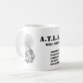 ATLAS-Tasse Kaffeetasse (Vorderseite Links)
