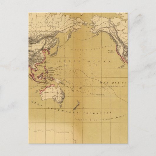 Atlas von 1550 postkarte (Vorderseite)