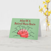 Atlas von zurückgezogen bemannt Gehirn Karte (Gelbe Blume)