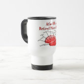 Atlas von zurückgezogen bemannt Gehirn Reisebecher (Vorderseite Links)