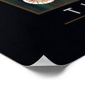 Atlas, Weltkarte Poster (Ecke)