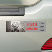 ATLAS ZUCKT: Ich bin John Galt Autoaufkleber (Auf Auto)