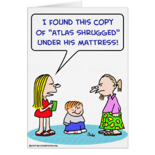 Atlas zuckte ayn Rand unter Matratze