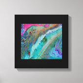 Atlasgebirge in Marokko - Satellit Terra Leinwanddruck (Vorderseite)