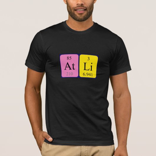 Atli Periodenname Shirt (Vorderseite)