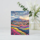 Atlixco Mexiko Postkarte (Stehend Vorderseite)