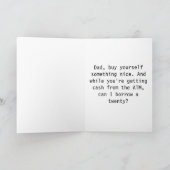 ATM, GLÜCKLICHER VATER KARTE (Innenseite)