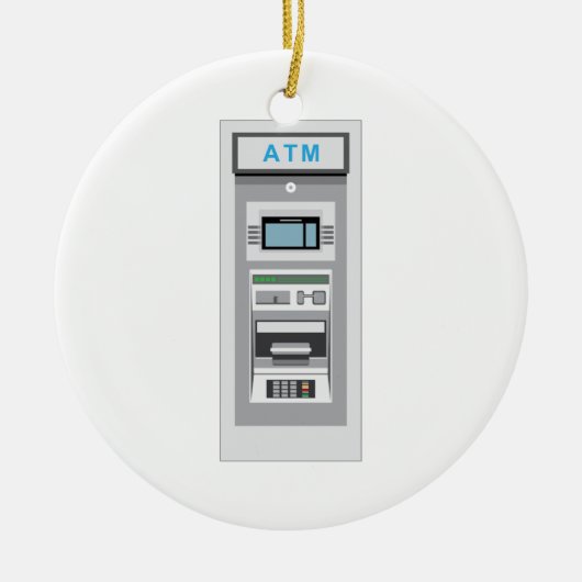 ATM KERAMIK ORNAMENT (Vorne)