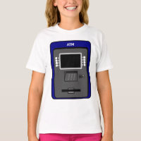 ATM Machine Girls T - Shirt