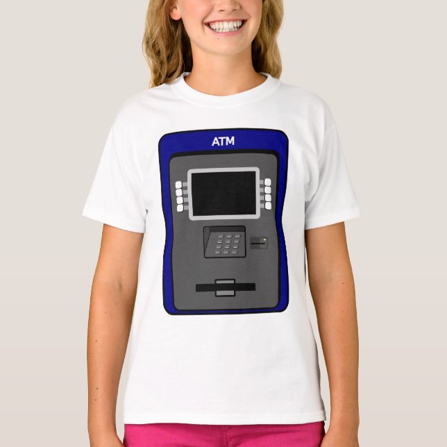 ATM Machine Girls T - Shirt (Vorderseite)