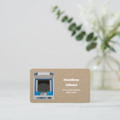 ATM Maintenance Kraft Visitenkarte (Stehend Vorderseite)