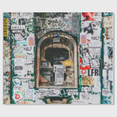 ATM-MASCHINE MIT GRAFFITI GESCHENKPAPIER (Flach)