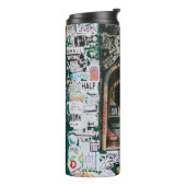 ATM-MASCHINE MIT GRAFFITI THERMOSBECHER (Nach links gedreht)