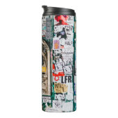ATM-MASCHINE MIT GRAFFITI THERMOSBECHER (Nach rechts gedreht)