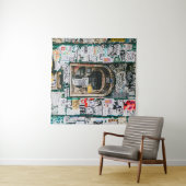 ATM-MASCHINE MIT GRAFFITI WANDTEPPICH (Beispiel (Horizontal))