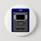 ATM-Maschinen-Knopf Button (Vorderseite)