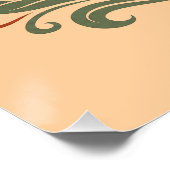 Atme Balance Sei Achtsamkeit Poster (Ecke)