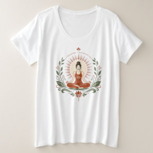 Atme Balance Sei Achtsamkeit Poster Große Größe T-Shirt